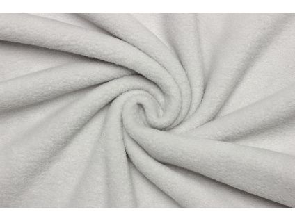 Polar fleece | Antipeeling - Světle šedý