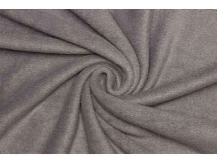 Polar fleece | Antipeeling - Šedý