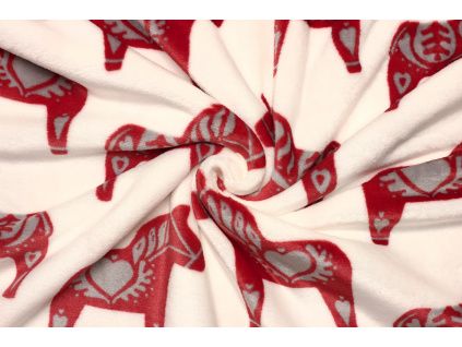 Coral fleece Soft - Krojové koně