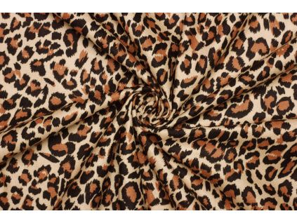 Potahová | Čalounická látka velur - Leopard