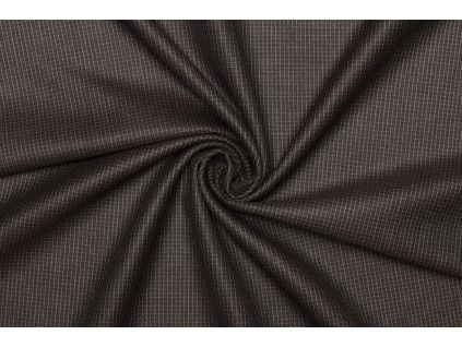 Kostýmová látka viskóza | polyester - Jemná kostka
