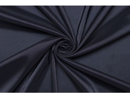 Podšívka polyester elastická - Temně modrá