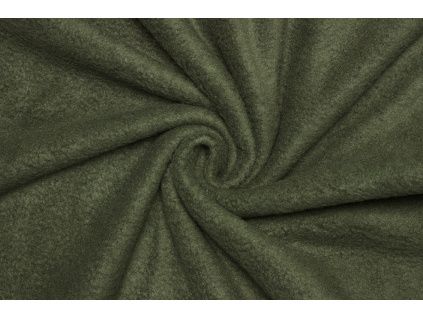 Polar fleece | Antipeeling - Khaki zelená