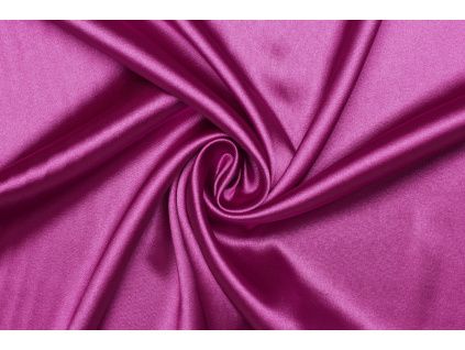 Satén elastický - Růžová telemagenta 2. Jakost