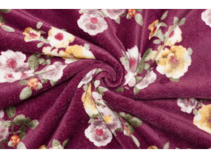 Coral fleece Soft - Růže