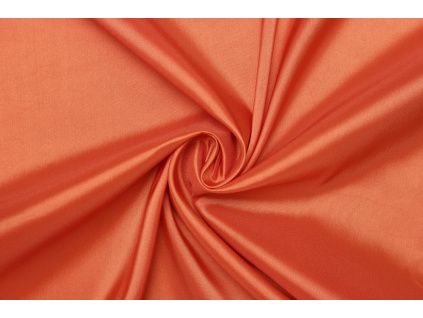 Podšívka polyester elastická - Oranžová