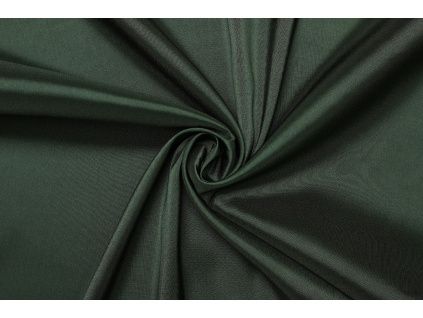 Podšívka polyester elastická - Tmavě lahvově zelená