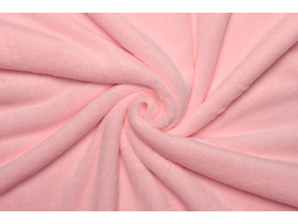 Coral fleece | WellSoft - Světle růžový
