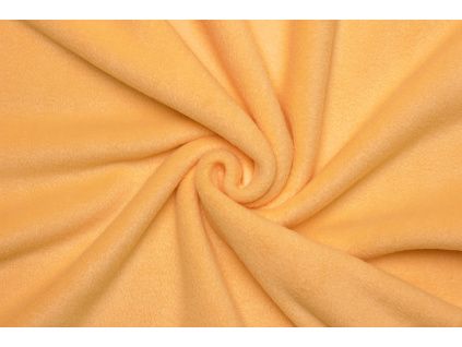 Polar fleece | Antipeeling - Světle oranžová