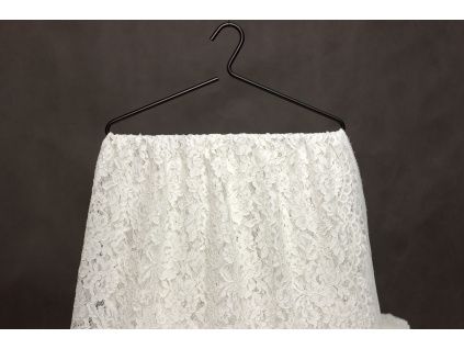 Krajka bavlna | nylon - Perlově bílá | Ivory