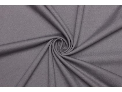 Úplet super stretch nylon | viskóza - Šedá