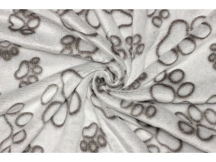 Coral fleece Soft - Psí tlapky