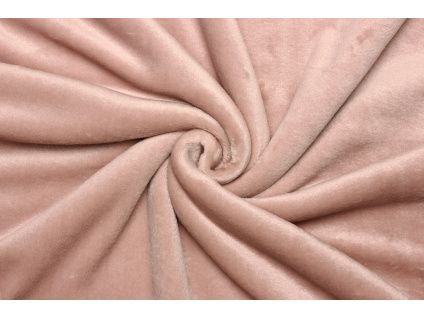 Coral fleece | WellSoft - Pudrová růžová