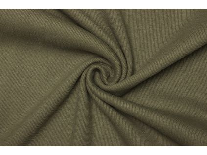 Náplet tunel bavlněný - Khaki zelený