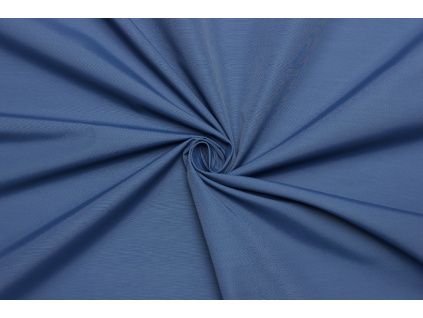 Šusťákovina bavlna | polyester - Petrolejově modrá