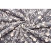 Coral fleece Soft - Rybí kost, srdce, tlapky